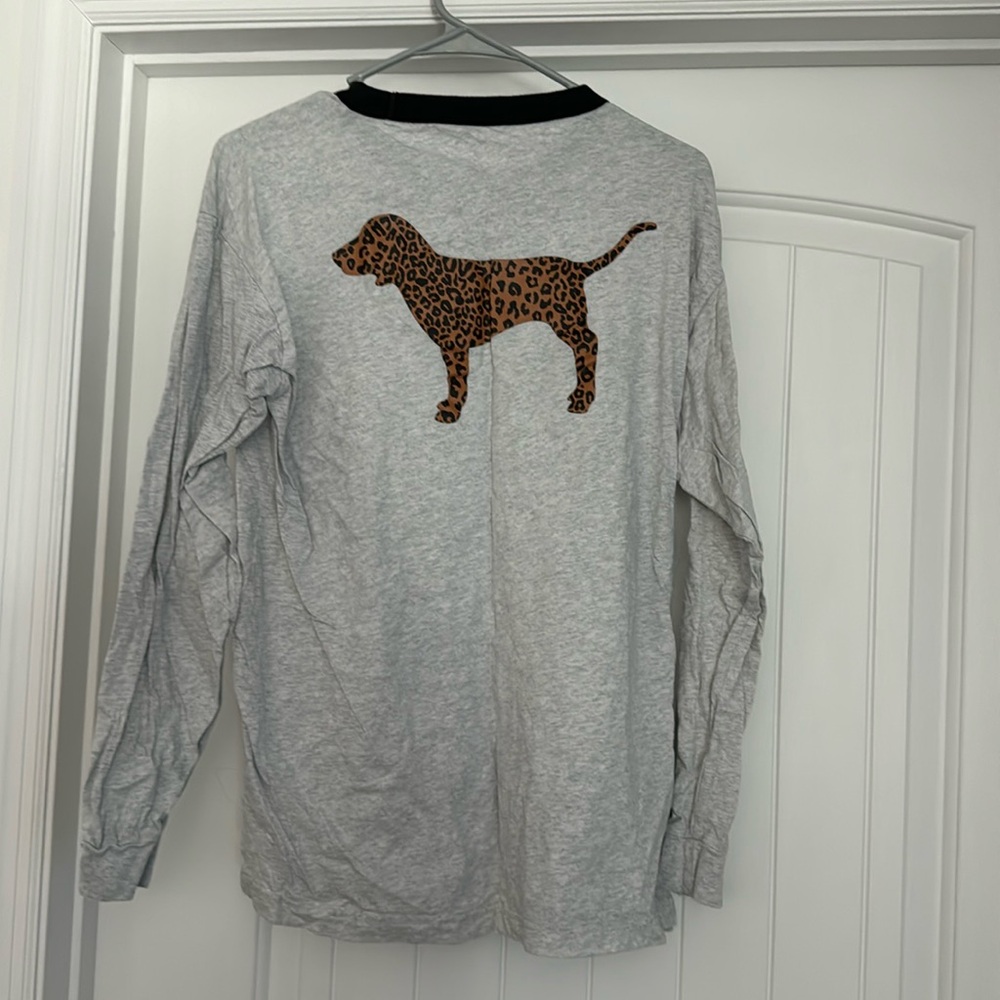 Pink long sleeve tee